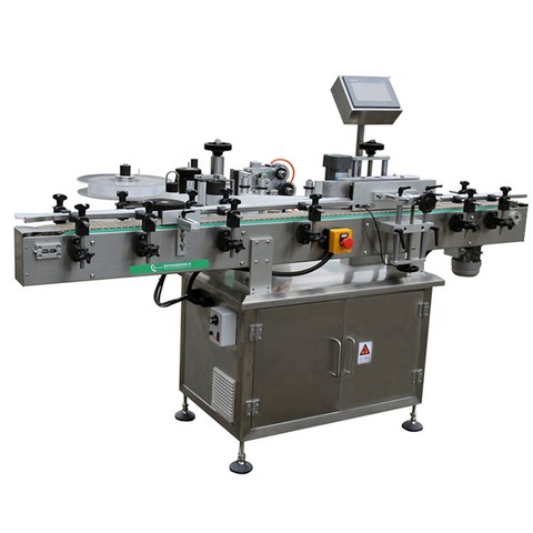 Clamshell Tray Label 3 Side Labeling Machine 