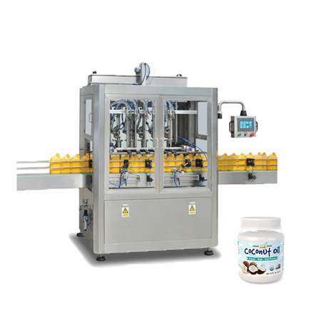Automaattinen PLC-ohjattu servomäntätyyppinen nestepulloöljyntäyttökoneen täyttökone, jolla on ISO-sertifikaatti pakkauskoneelle 