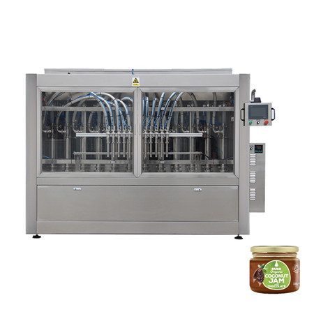 Automaattinen PLC-servomännän nestemäinen lemmikkieläinlasipullo Monobloc-salaatti Oliivi-soija-auringonkukan ruokaöljyn pullotuksen täyttökorkin etikettipakkauskone 