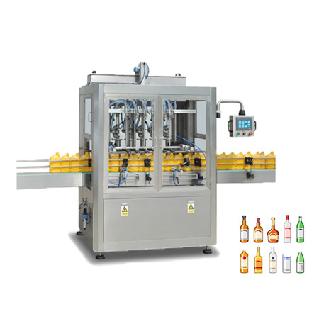 Automaattinen 0,5L-5L lemmikkieläinten lasipullo auringonkukan kasvis syötävä oliivi-ruokaöljyntäyttölaitteiden tuotantolinja pullotuspakkauskone 