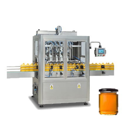Kuuma täyttöpullotuskoneen mehupullotuskone nestettä varten (RXGF8-8-3) 