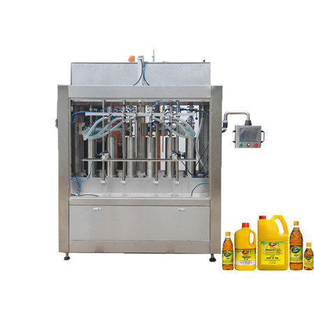 Automaattinen muovipullon käsinpuhdistusaine ruokaöljy / hillo / kastike / nestemäinen saippua / maapähkinävoi / ketsupin täyttöpakkaus Tiivistyskorkin etikettipakkauskone 
